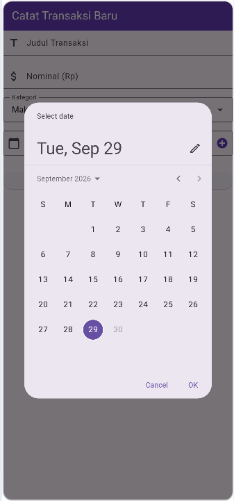 DatePicker Calendar